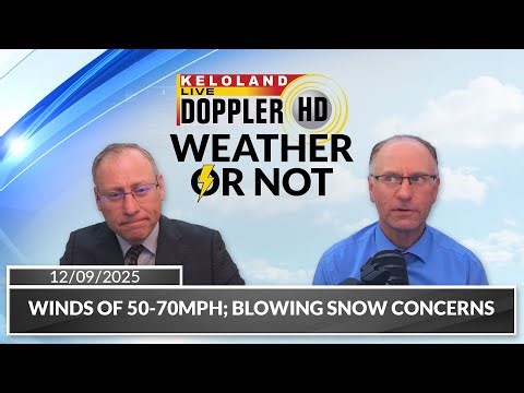 Winds of 50-70mph; Blowing snow concerns | Weather or Not