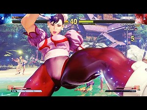 Street Fighter V Chun Li VS Chun Li Mod Shiny Legs, No Skirt
