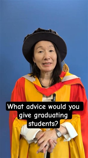 What advice would you give graduating students? | Rumiko Seya #graduations