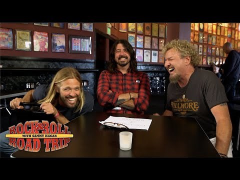 Dave Grohl and Taylor Hawkins of Foo Fighters Laugh with Sammy Hagar | Rock & Roll Road Trip