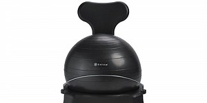 This Balance Ball Chair Helps Improve Your Core Strength At Your Desk
