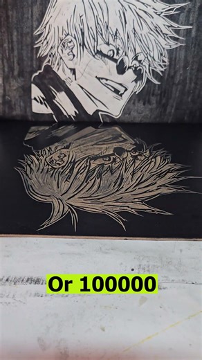 This sound makes anime details go crazy #art #printmaking #technique