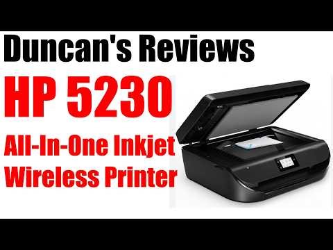HP 5230 Print - Scan - Copy - Fax [REVIEW]