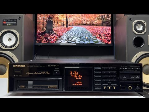 Para Manutenção - CD Player PIONEER PD-M900 - conservação rarissima - (video aparelho Nº05)