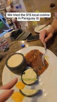 Trying $15 Paraguayan National Dish 🇵🇾