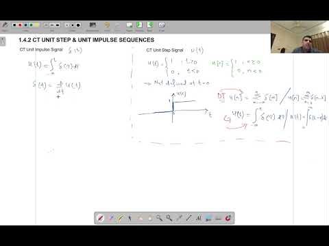 1.4.2 CT Unit Impulse and Step Signals
