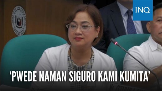 Sarah Discaya attributes their success to years of experience in the construction industry when asked by Senate Minority Leader Tito Sotto how they earned their first billion during the Senate blue ribbon committee probe into anomalous flood control projects. | INQUIRER.net
