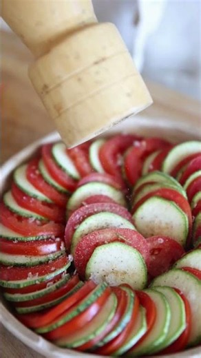Roasted Tomatoes and Zucchini