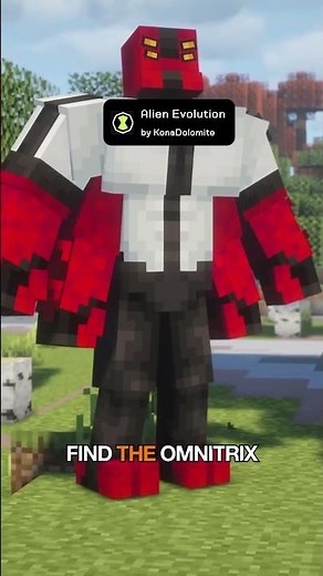 BenTen in Minecraft | Alien Evolution#mods #minecraftmemes #minecraft #minecrafter #Benten