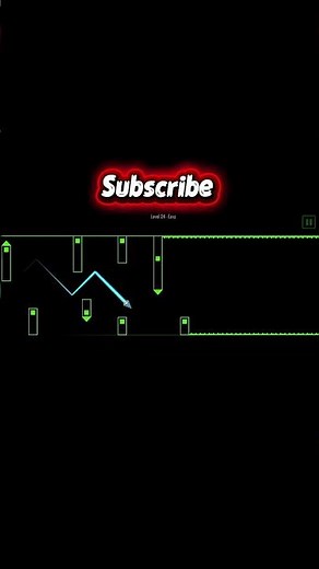 This Gameplay Deserves More Views 😭🔥 Level 24 EASY Completion in Wave Dash: Geometry Arrow ⚡ #shorts