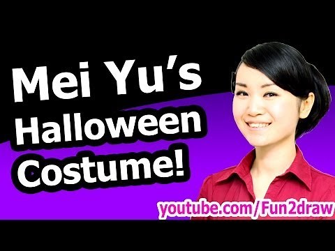 Mei Yu's Halloween Costume + How to Draw Tutorial | Online Art Lessons
