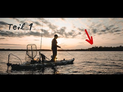 Angelkajak Test. Wir testen die Angelkajaks aus -- Ep. 1 Angeln vom Kajak in Schweden