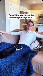 103K views · 2.7K reactions | Whoops! Didn’t notice you! Ever had one of those unforgettable moments with your furry friend? Like when you totally forget your dog is nestled between your legs… and then it happens. The look on my dog Ash’s face says it all! Who else can relate to these unexpected pet fart surprises? . . . #hilarious #laugh #lol #petowner #dogdad #dogmom #funnyvideos #funnydogs #funnyreels | Ash & Bowser | Facebook