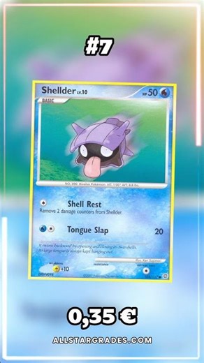 Top 10 Shellder Pokemon Cards!