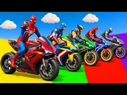 GTA 5 Epic Sky Water Ragdolls Spiderman Jump/Fails