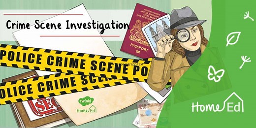 Investigate Crime Scenes with Twinkl! - Twinkl
