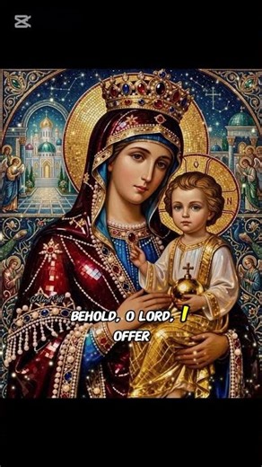 Morning Offering to the Most Holy Trinity prayer