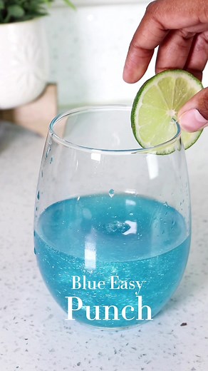 Blue Easy Punch Recipe | Refreshing Fruity Drink