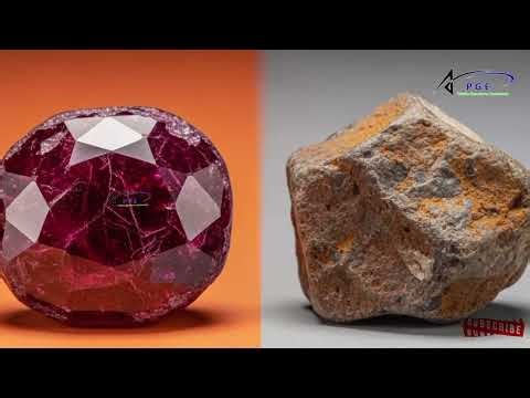 Found Painite? How To Identify Your Raw Stone! #93 #painite #crystals #painita #painitestone #gems