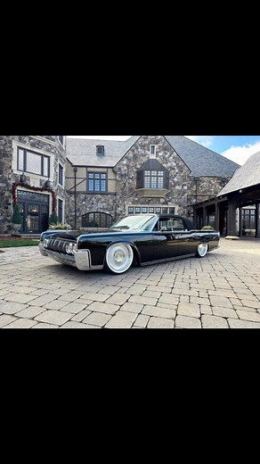Nice custom ⚫️ ‘64 Lincoln Continental convertible! I really dig the interior & wheel choice! 🚙: @koopdaddy2 ⚙️: #ColoradoCustomWheels #ExtendedLincolnCCcyclewheels #ColoradoCustom 🎥/📸: post’d via the owner ⬆️⬆️ ✨ ✨ ✨ #SixFo 💃 #Lincoln ✨ #VertAlert ☑️ #Airbagged 💨 #LincolnLife 😱 #Continental ✨ #LincolnAddict 💉 #LiveLifeTopless 👙 #VertsOnDArise 🚀 #Convertible 🔝⤵️ #LincolnContinental ⭐️ #LincolnConvertible 🚫🔝 | Lincoln Addict