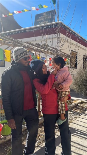 Namsay Homestay Tabo on Instagram: "Thank you dear @naveen_kumar_ravi & @sskaviya for your amazing reviews. It means a lot to us 🥰 Please visit again in our homstay @namsayhomestay #haapyguests #memories #spitivalley #winterspiti #reelitfeelit❤️❤️ #exploer"
