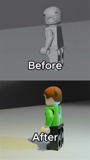 3D LEGO Animation MAKING OF! No2