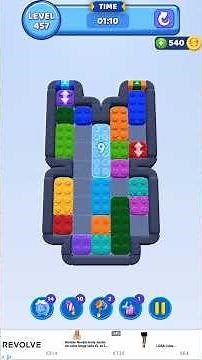 Color Block Jam Level 457 Walkthrough / Solution