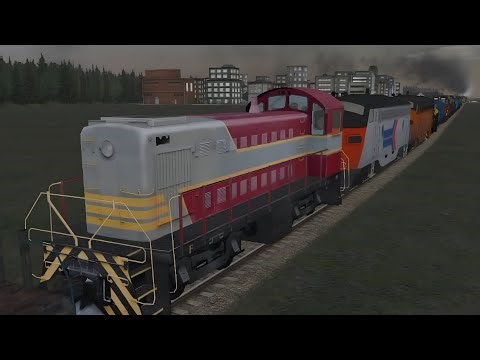 Loco parade in Train and Rail Yard Simulator