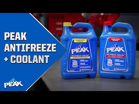 PEAK Antifreeze & Coolant | PEAK Auto