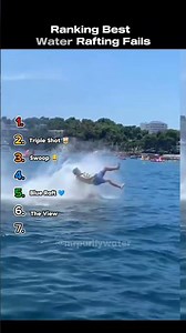 Ranking The Best Water Rafting Fails