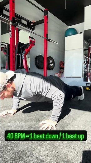 Try This 40 BPM Push-Up Test (Don’t Break Cadence)