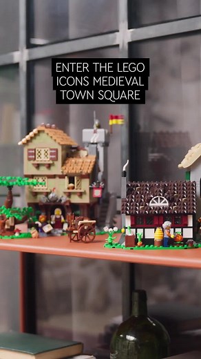 LEGO on Instagram: "Our medieval village grew up, just like you! Travel back in time with the LEGO® Icons Medieval Town Square set #LEGO #LEGOIcons #MedievalTownSquare #LEGOSetsforAdults"