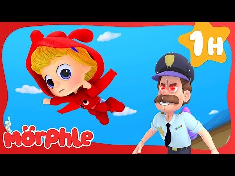 Morphle vs. The Evil Robot! 🤖💥| Morphle Fun Cartoons | Moonbug Kids Cartoon Adventure