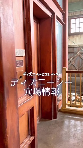 ディズニーシーの秘密のエレベーターを探る