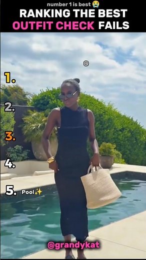 Ranking The Best Outfit Fails (New) #shortsviral