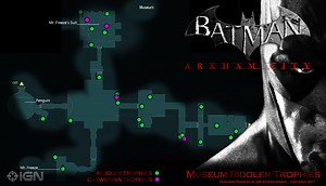 Museum Riddler Trophies
