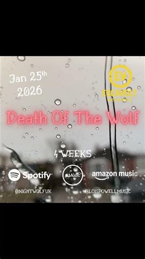 Death of the Wolf - 4 Week Countdown #music #britishproducer #countdown #newmusic #cinematic
