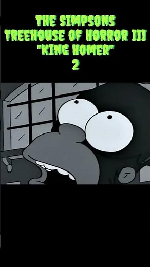 The Simpsons Treehouse of Horror III "King Homer" 2 King Kong courts Marge #short