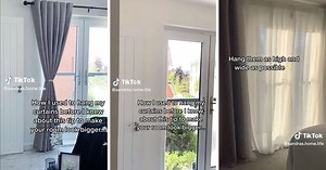Make Your Space Look Bigger With This Curtain Hanging Hack