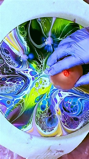 Nebula Technique Beginners Actually Master #acrylicpouring #tutorial #artistry