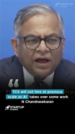 TCS May Not Hire at Previous Pace as AI Takes Over Some Work, Says N Chandrasekaran