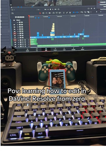 Learning Video Editing with DaVinci Resolve