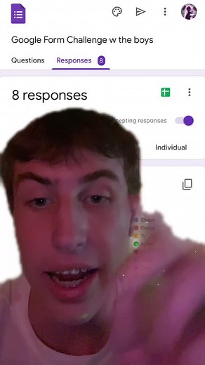 part 2 to the google form challenge 😂 #googleform #googleformchallenge #fyp #foryou #funny