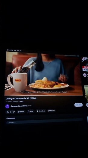 Dennys slam meal deals tv commercial 2026