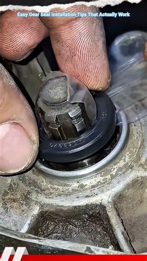 Easy Gear Seal Installation Tips That Actually Work #automobile #mechanic #shorts