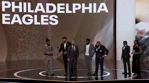 Philadelphia Eagles win big at the 2025 ESPY Awards