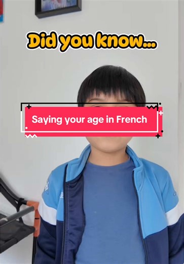Understanding How to Say Your Age in French