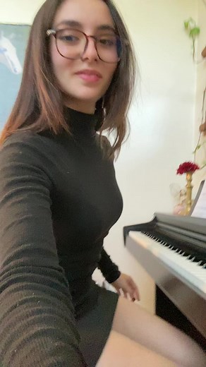 Girl Playing Piano Music Video