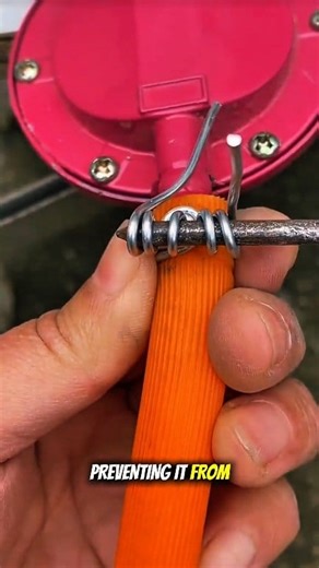 Secure your gas hose connection with wire and rod technique. #lifehacks #homedecor #life #creativity | Az0754