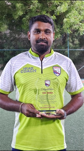 Unity Football Academy on Instagram: "Congratulations Coach Tony Thomas on achieving AFC A Licence. A milestone born from relentless hard work, passion for the game, and dedication to excellence. _Your journey inspires every dreamer who believes in perseverance._ With love from, Unity Football Academy Family . . #unityfootballacademyoman #unityfootballacademy #unityoman #unityfootballacademyinternational #omanfootballacademy #omanfootballers #unityfootball #omanfootball #omanfootballacademy"